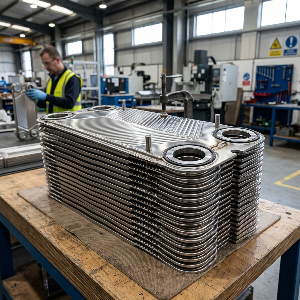 Heat Exchanger Plate Set