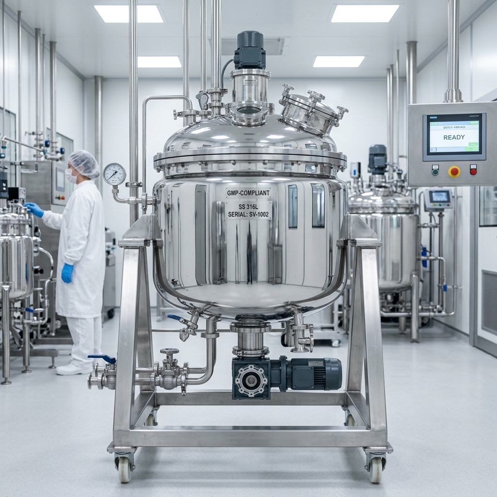 Sanitary Mixing Vessel — GMP